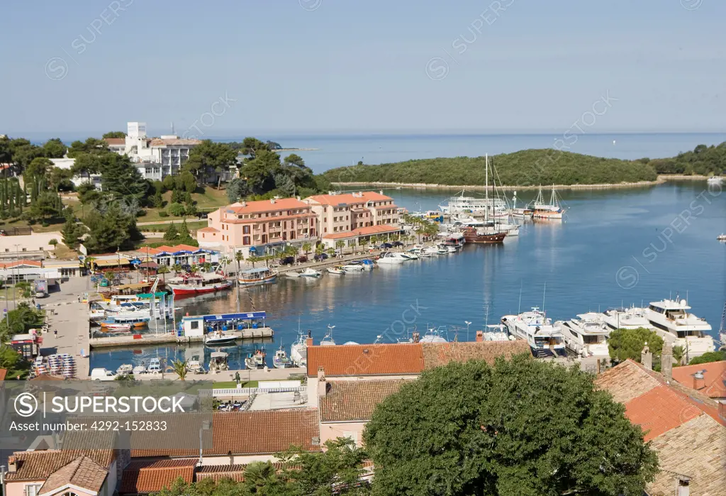 Croatia, Istria, Vrsar, the old harbour