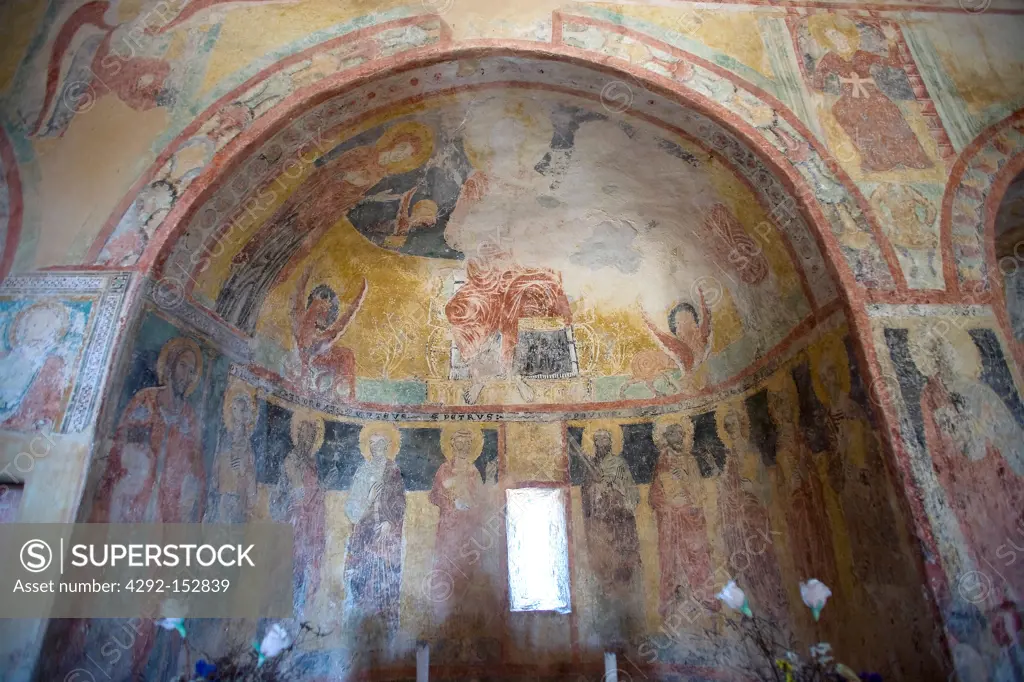 Croatia, Istria, Savicenta, St. Vincenzo church