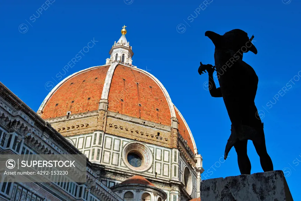 Italy, Florence, Santa Maria in Fiore, Brunelleschi dome