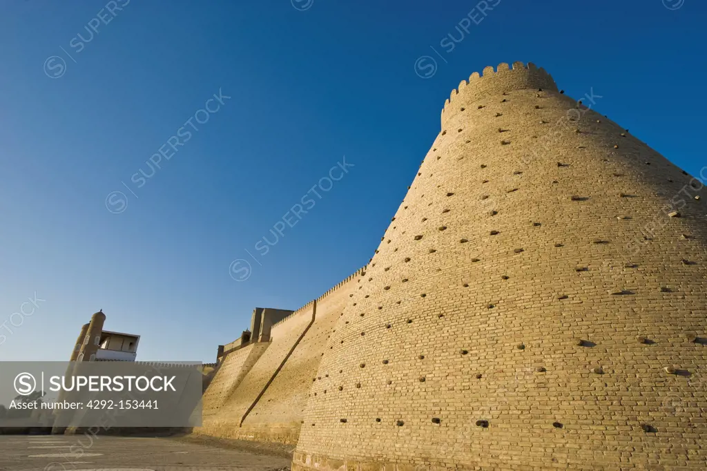Uzbekistan, Bukhara, ark fortress