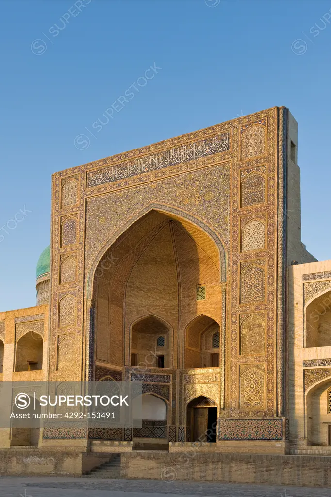 Uzbekistan, Bukhara, Mir I Arab medressah