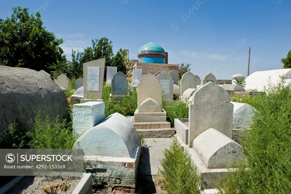 Uzbekistan, Kokand, Dahma I Shakhon cemetery