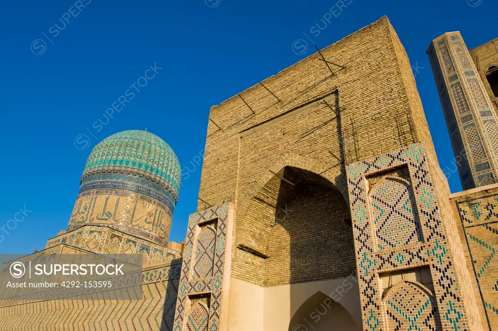 Uzbekistan, Samarkand, Bibi-Khanym Mosque