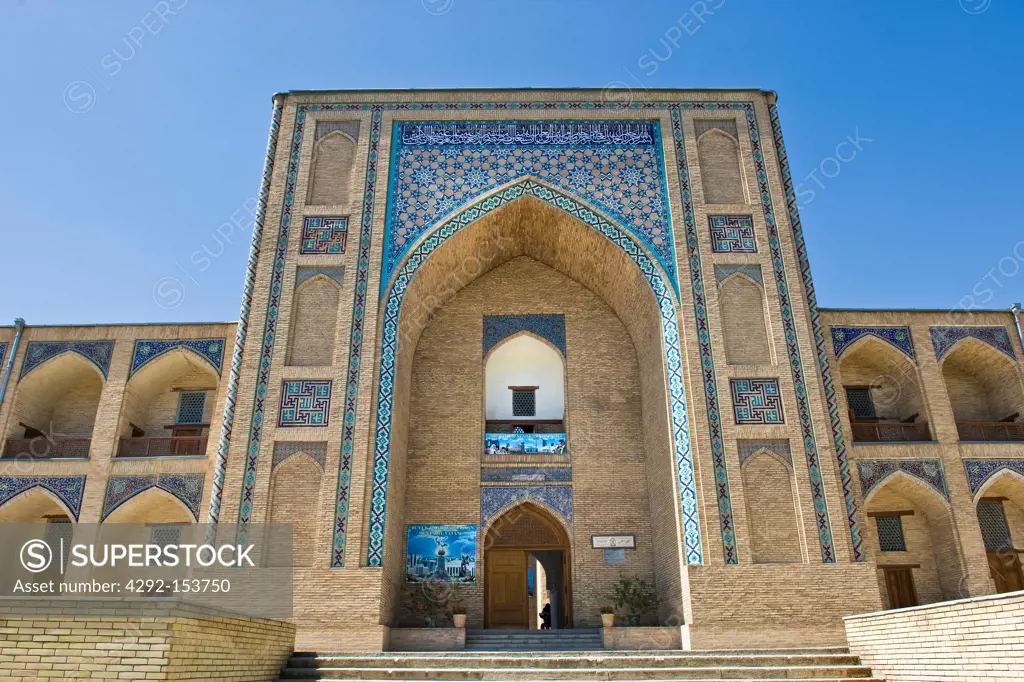 Uzbekistan, Tashkent, Kukaldosh madrasah