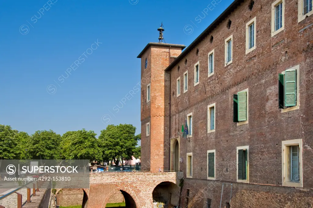 Italy, Emilia Romagna, Borgonovo Val Tidone, Borgonovo fortress