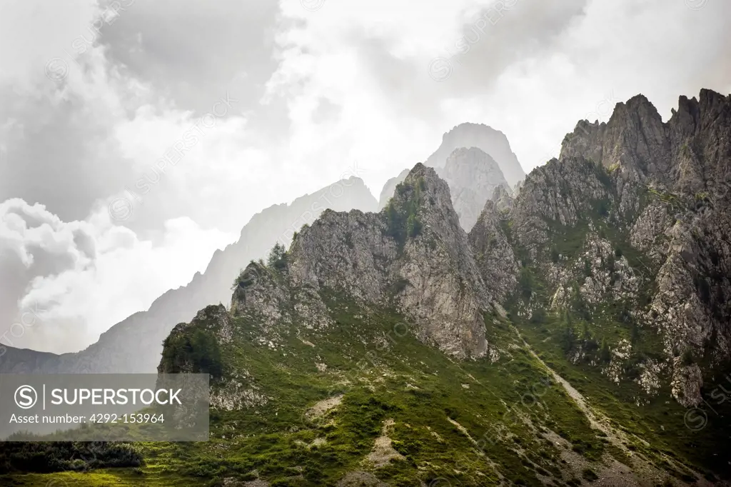 Italy, Lombardy, Val di Scalve, Orobie mountain, landscape