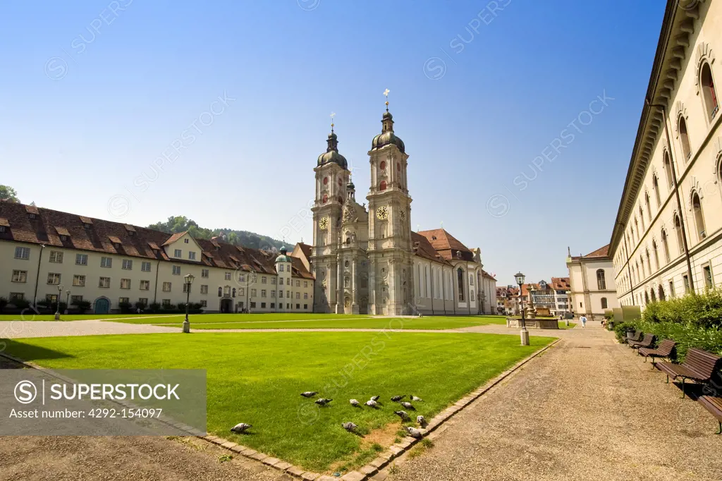 Switzerland, St. Gallen, Abbey of St. Gallen