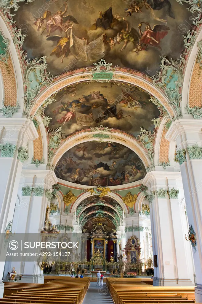 Switzerland, St. Gallen, St. Gallen Abbey