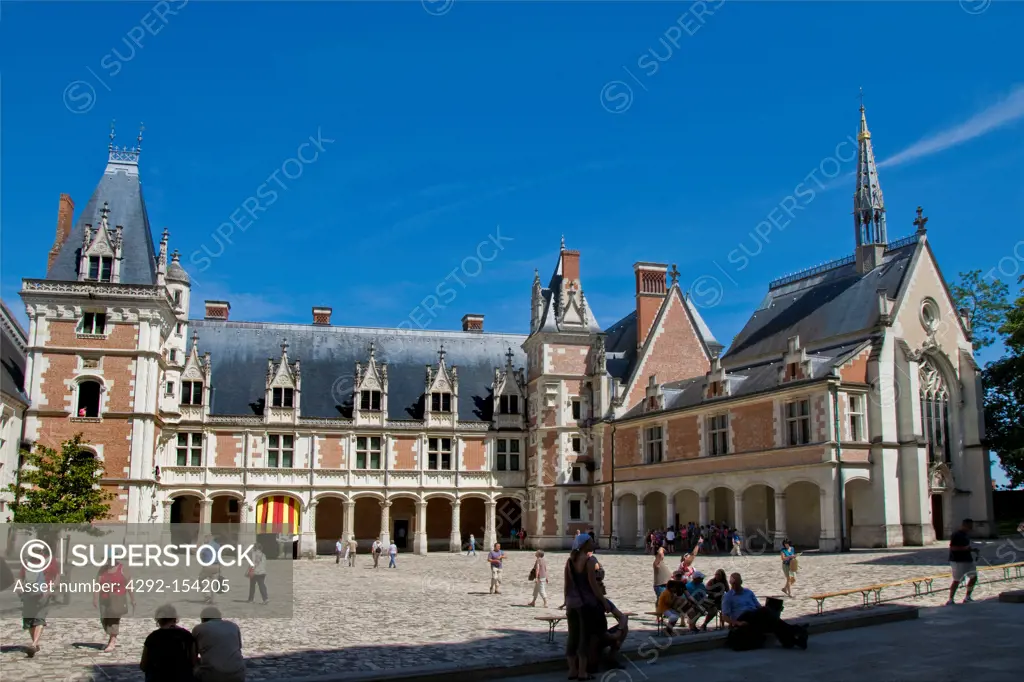 France, Loire valley, Blois, Castle
