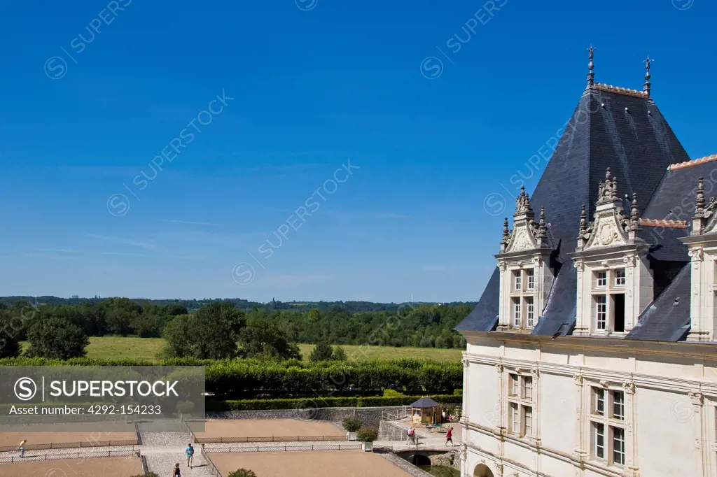 France, Loire valley, Villandry, Villandry Castle