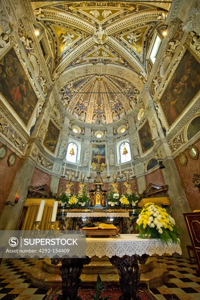 Italy, Lombardy, Tirano, Madonna Sanctuary, Santuario della Madonna