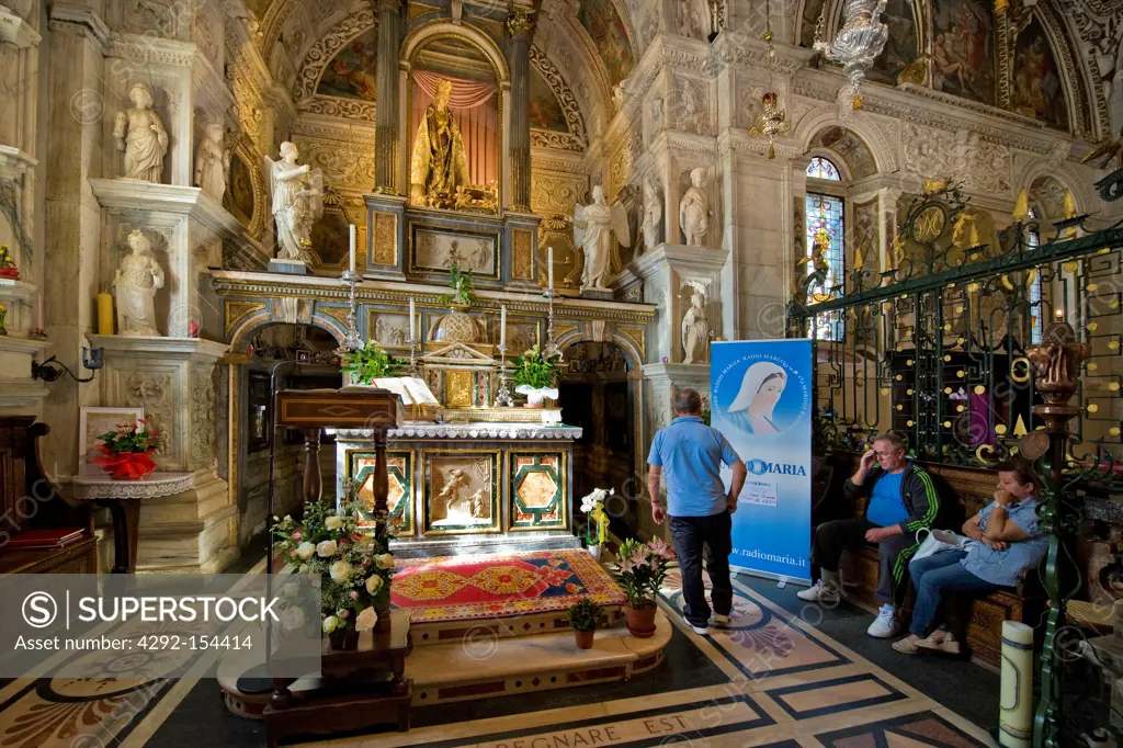 Italy, Lombardy, Tirano, Madonna Sanctuary, Santuario della Madonna