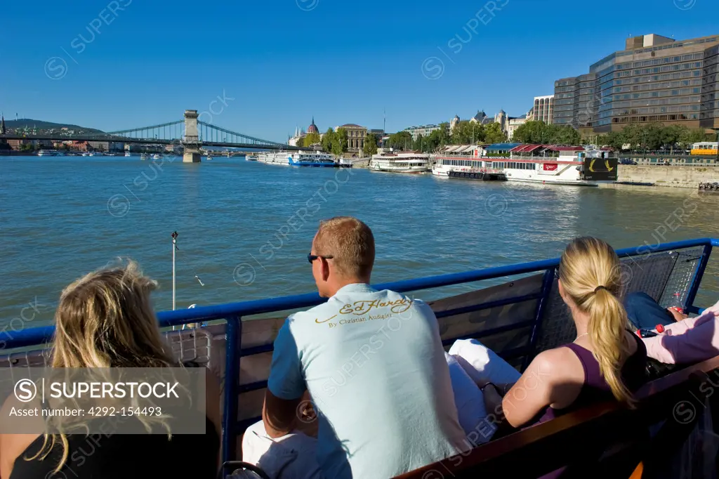 Hungary, Budapest, Cruise on the Danube