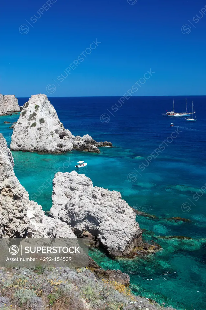 Italy, Apulia, Tremiti Island, San Domino, the Pagliai