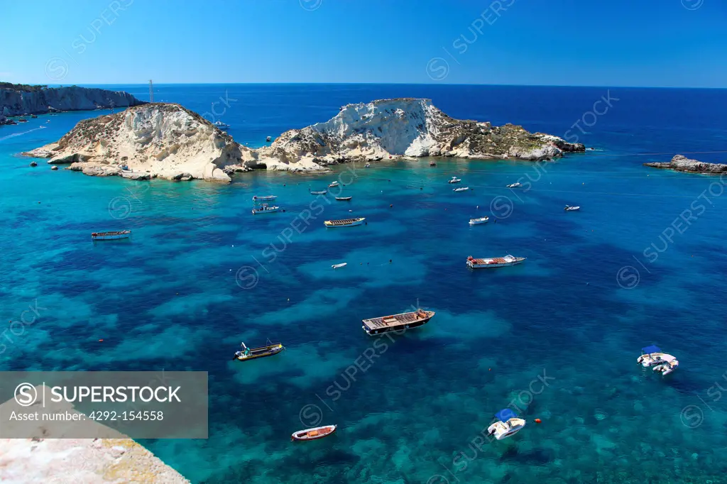 Italy, Apulia, Tremiti Island, the Cretaccio Island