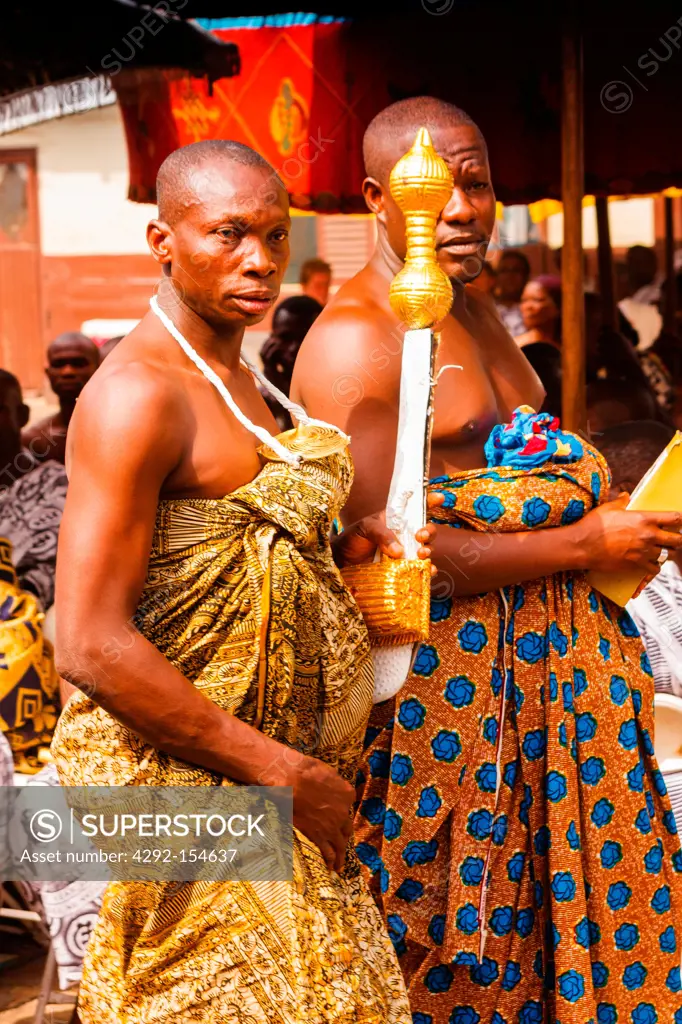 Africa, Ghana, Kumasi Ashanti, King Otunfuoosu II