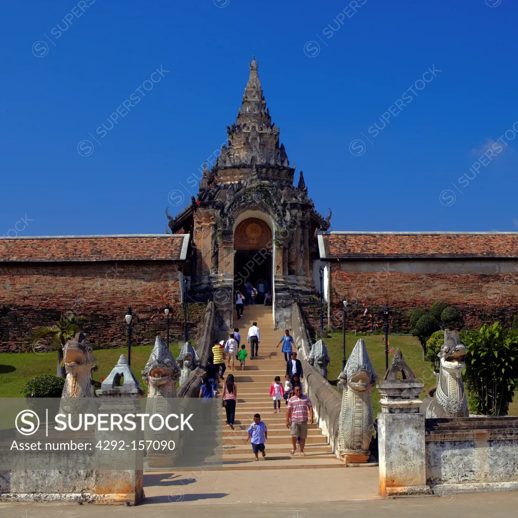 Wat Phra That Lampang Luang, Lampang in Thailand