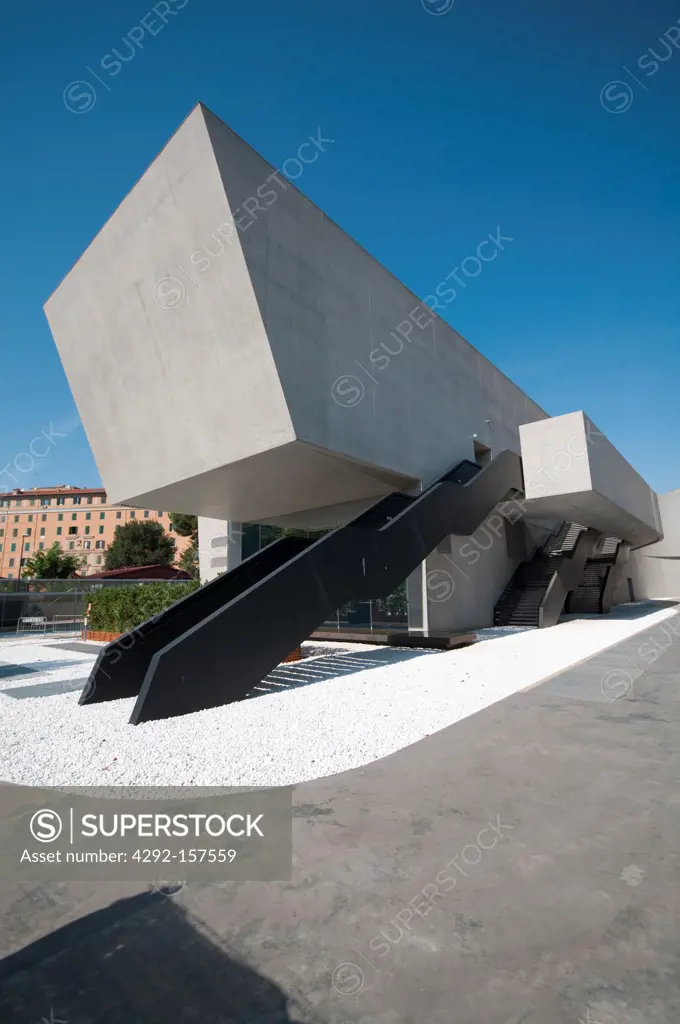 Italy, Lazio, Rome, Maxxi Museum designed by Zaha Hadid