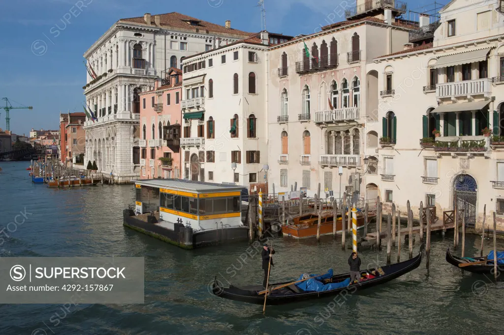Italy, Veneto, Venice, Canal Grande