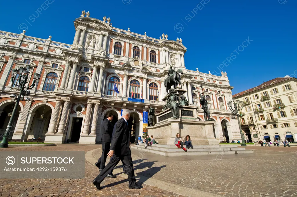 Italy, Piedmont, Turin, Carignano palace