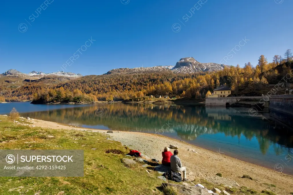 Italy, Piedmont, Devero alp, Alpe Devero, Devero lake