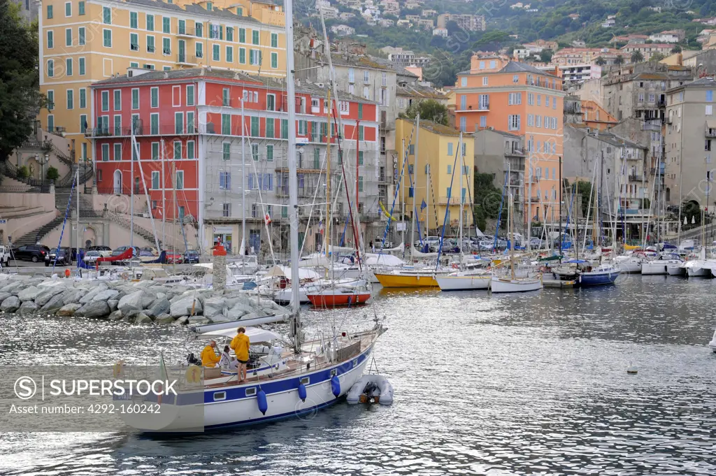 France, Corsica, Bastia, the ancient port