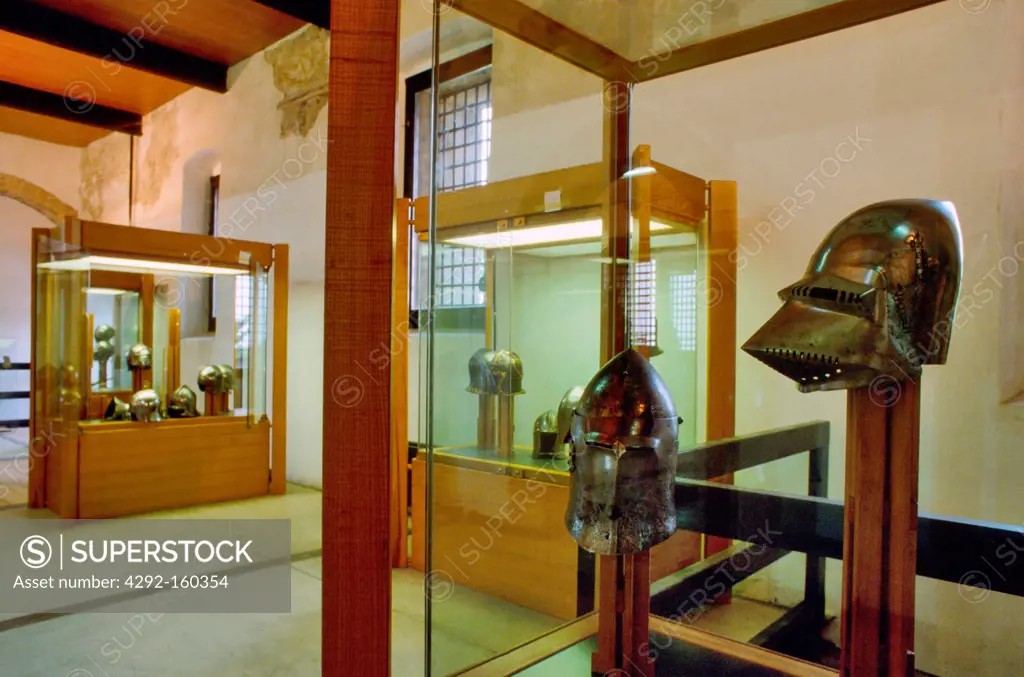 Italy, Lombardy, museum of the ancient armors in the Brescia castle