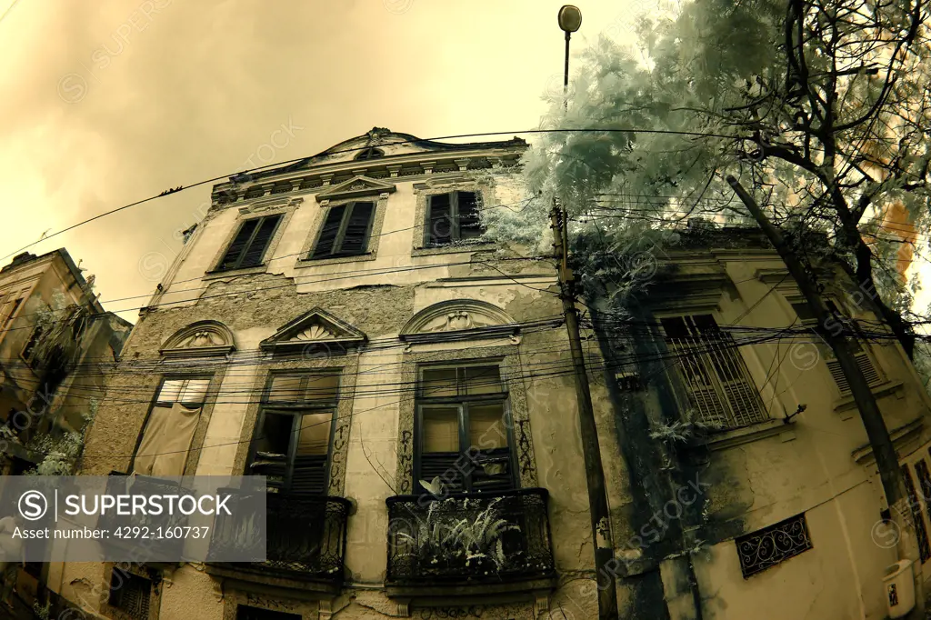 Bonde, Rio de Janeiro, Santa Teresa, Old building