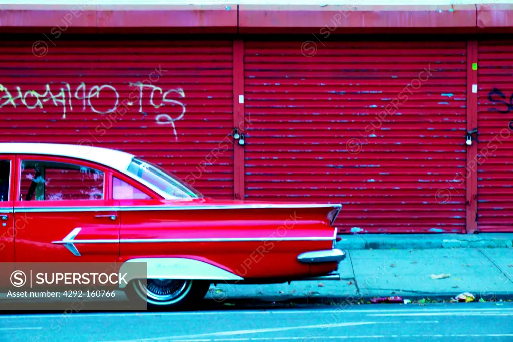 Car - Bronx. New York city, Usa
