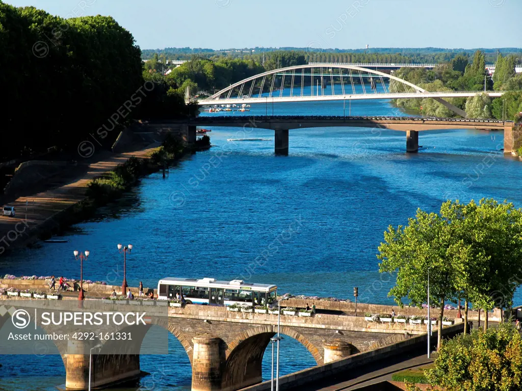 France, Brittany, Nantes, Loire river