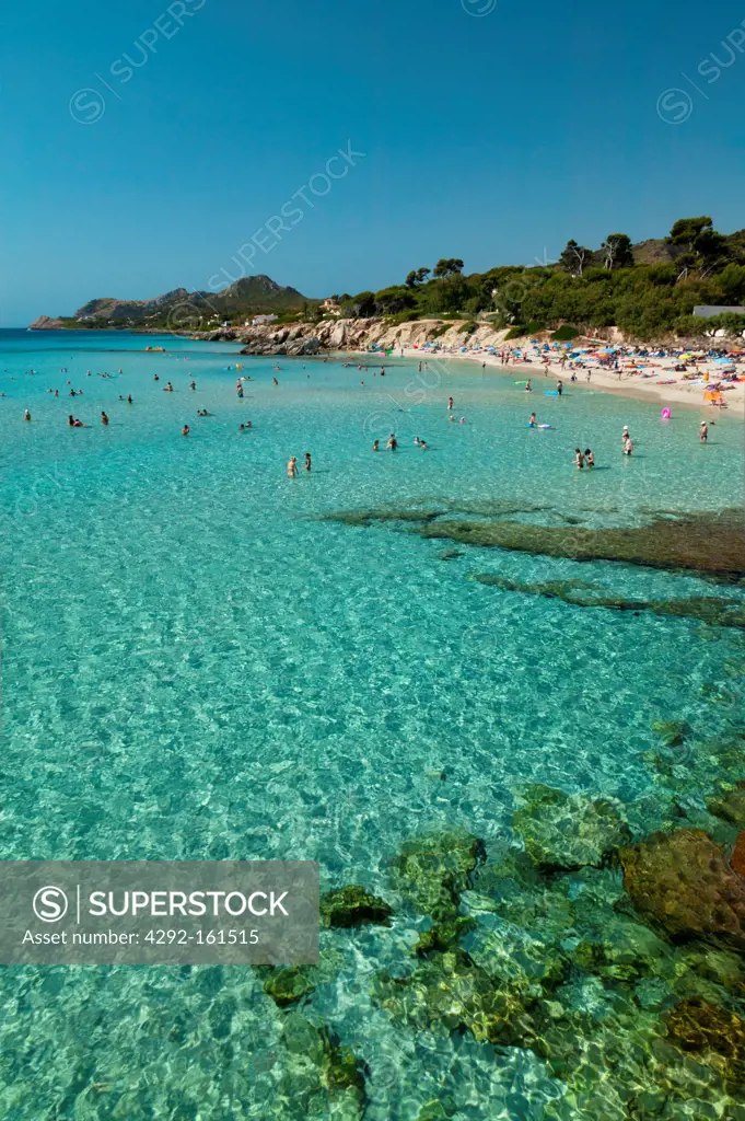 Son Moll Beach, Cala Ratjada, Island Of Palma, Balearic Islands, Spain