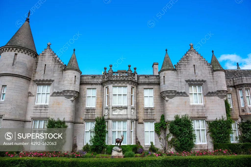 Great Britain, Scotland, Aberdeenshire, the Balmoral castle, summer residence of the British Royal Family.