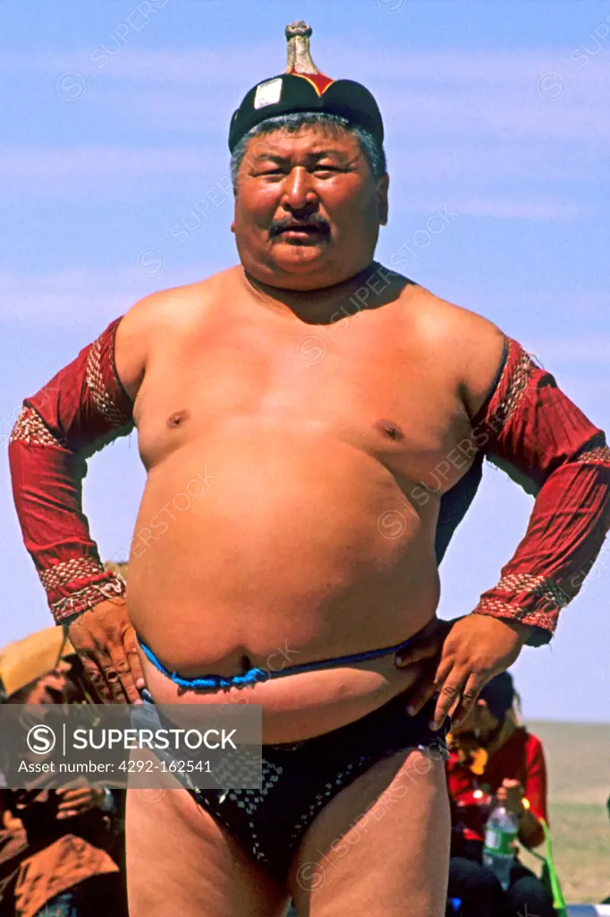 Asia, Mongolia, wrestler