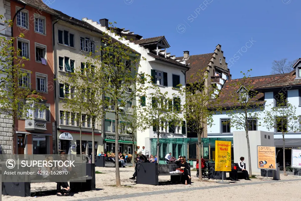 Main square, Schaffhausen, Switzerland