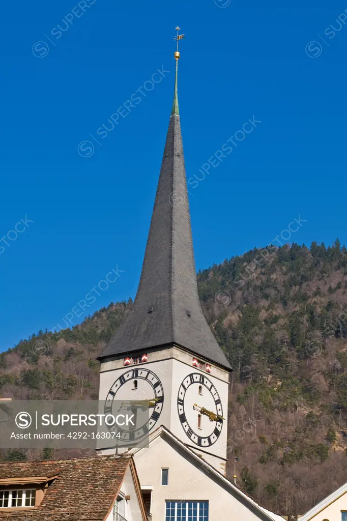 St. Martin bell tower, Chur, Switzerland