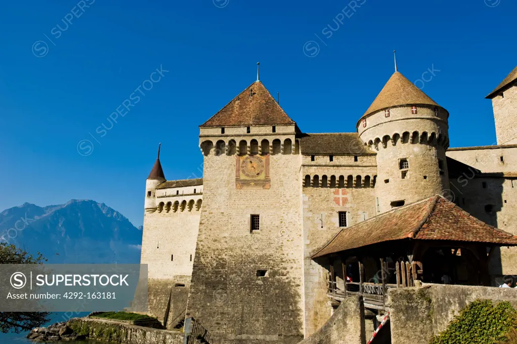Chillon castle, Montreux, Switzerland
