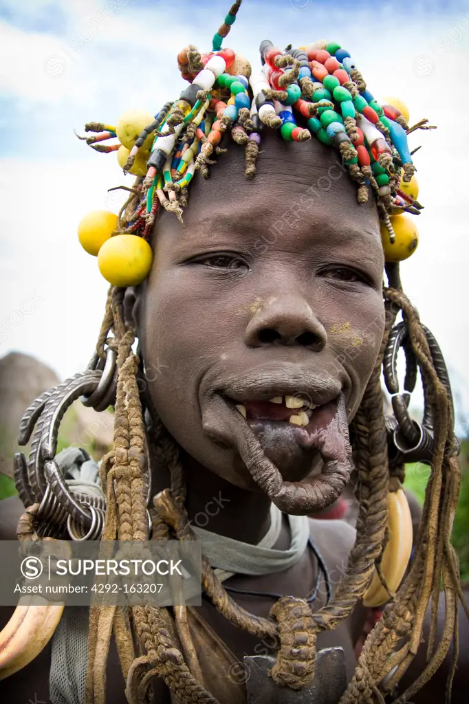 Mursi tribe, Mago National Park, Ethiopia