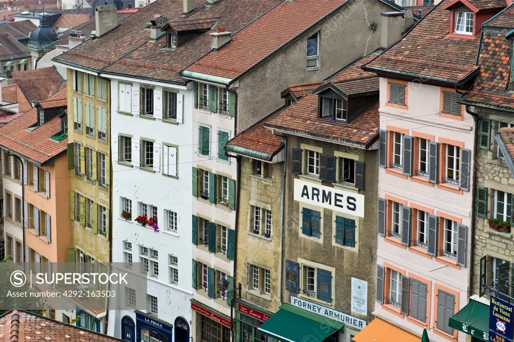 Old town, Lausanne, Switzerland