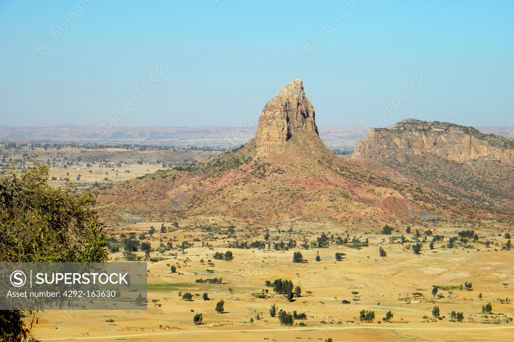 Tigray valley, Surrounding of Wukro, Tigray, Ethiopia
