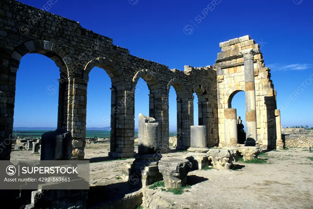 Morocco, Archaeological site of Volubilis