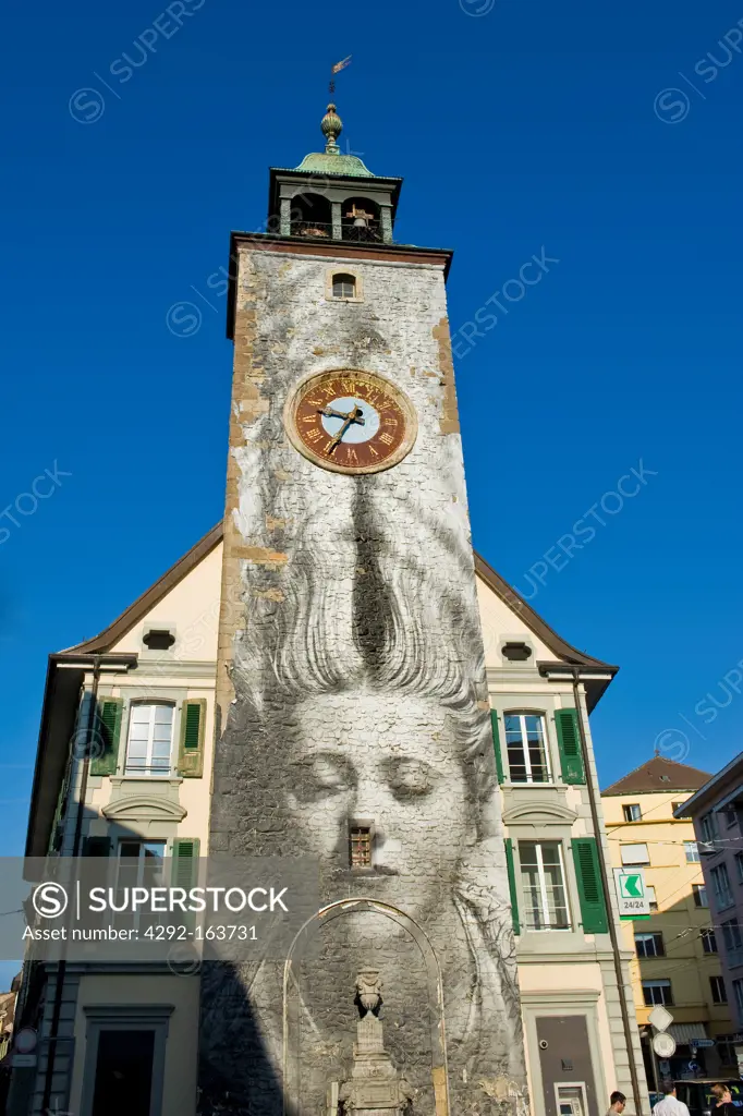 Tower bell, Vevey, Switzerland
