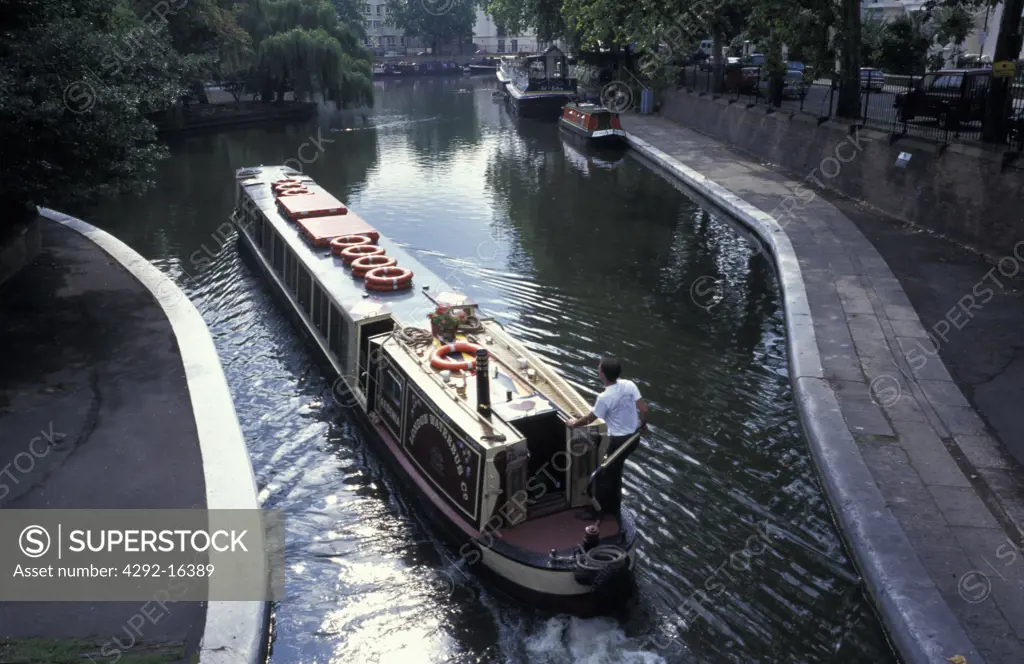 UK, England, London, Regents canal, Little Venice