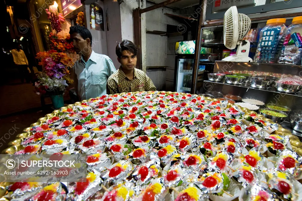 candy seller, Mumbai, India