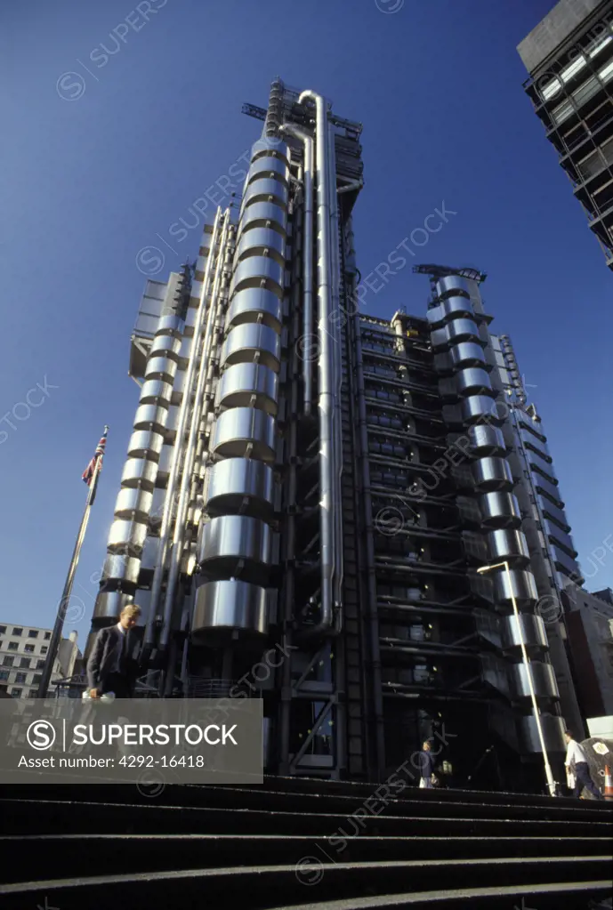 UK, London, Lloyds building