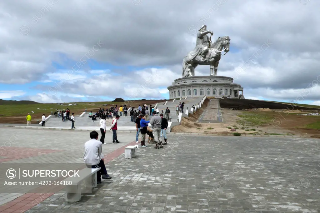 Chinggis Khaan statue, surrounding of Ulaan Baatar, Mongolia