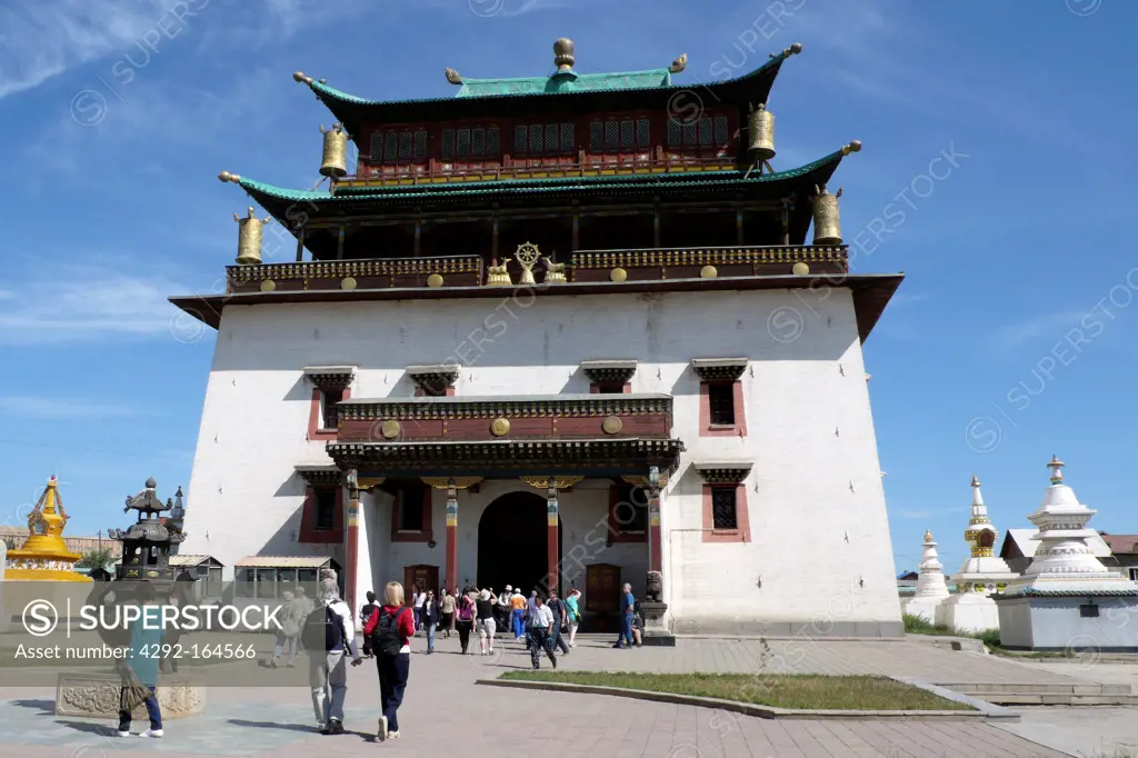gandan monastery, Ulaan Baatar, Mongolia