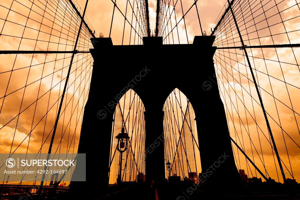 Brooklin bridge, Manhattan (New York, United States of America)