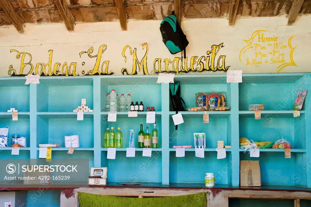 Cuba, Trinidad, traditional shop