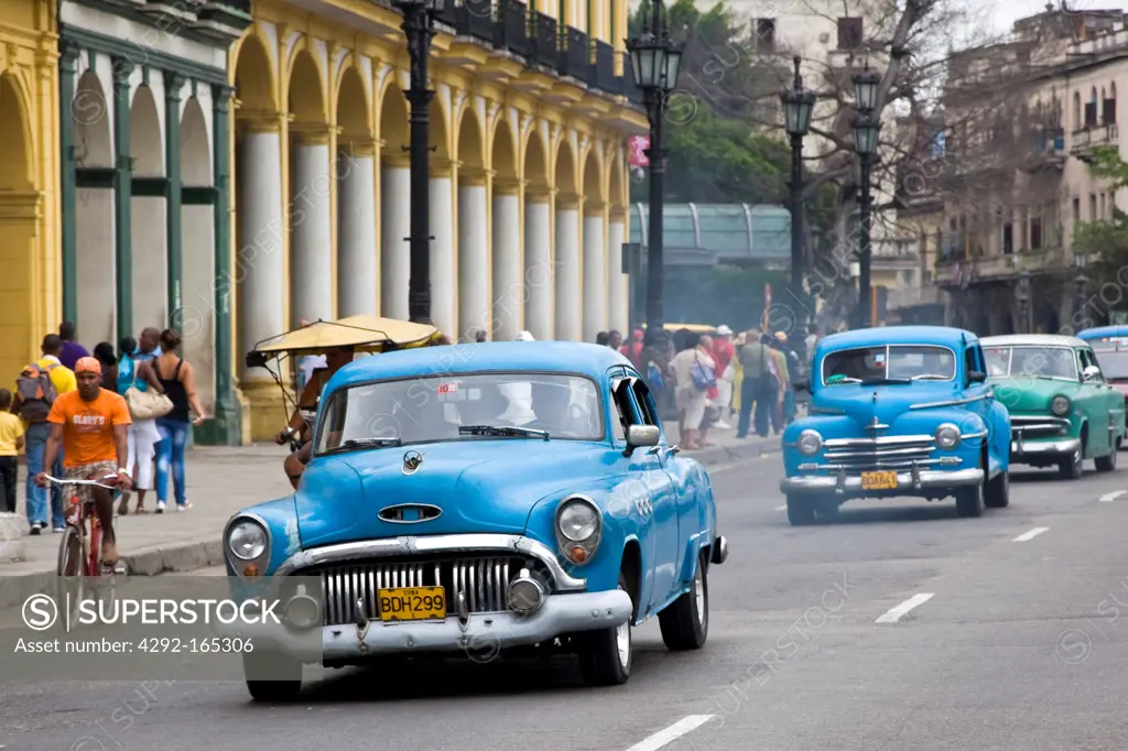 Cuba, Havana, old american car