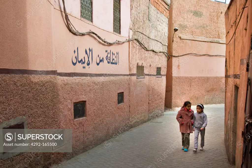 Morocco, Marrakech, souk, daily life